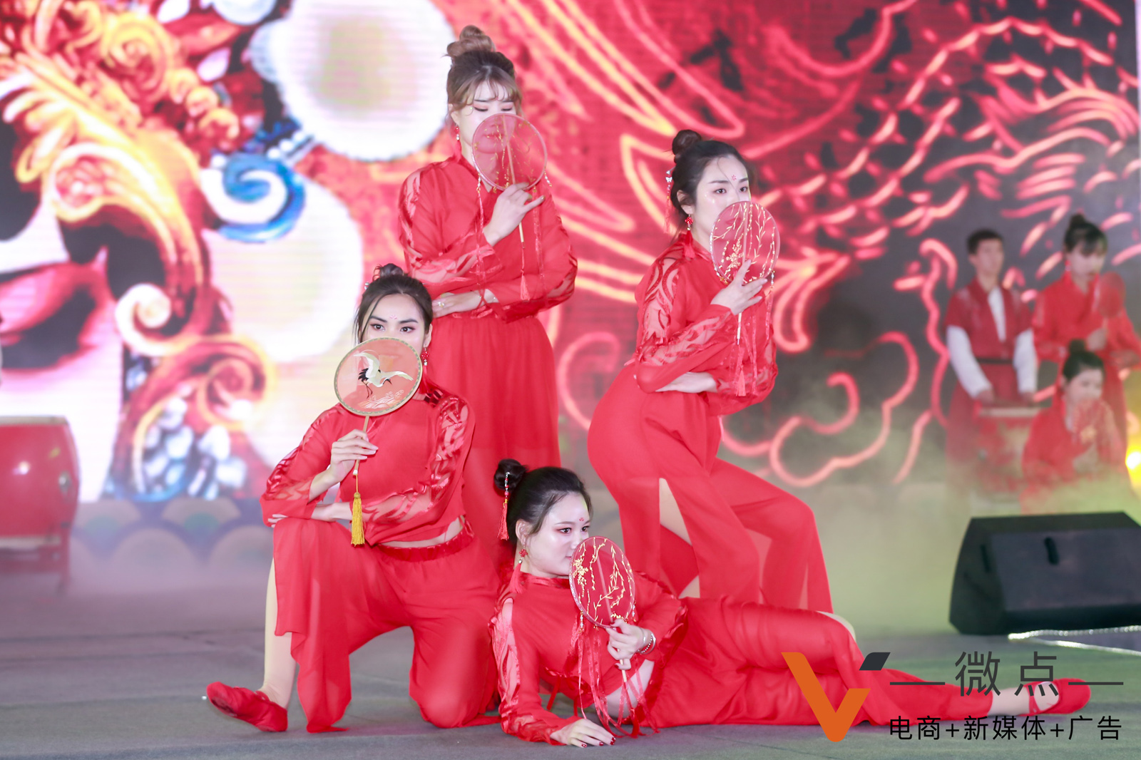 年會晚宴開場國風舞蹈表演